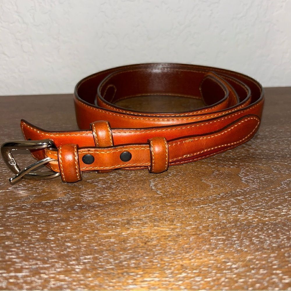 Belts.com Leather Buckle Belt